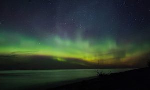 Michigan es un estado en el que se pueden ver auroras boreales.