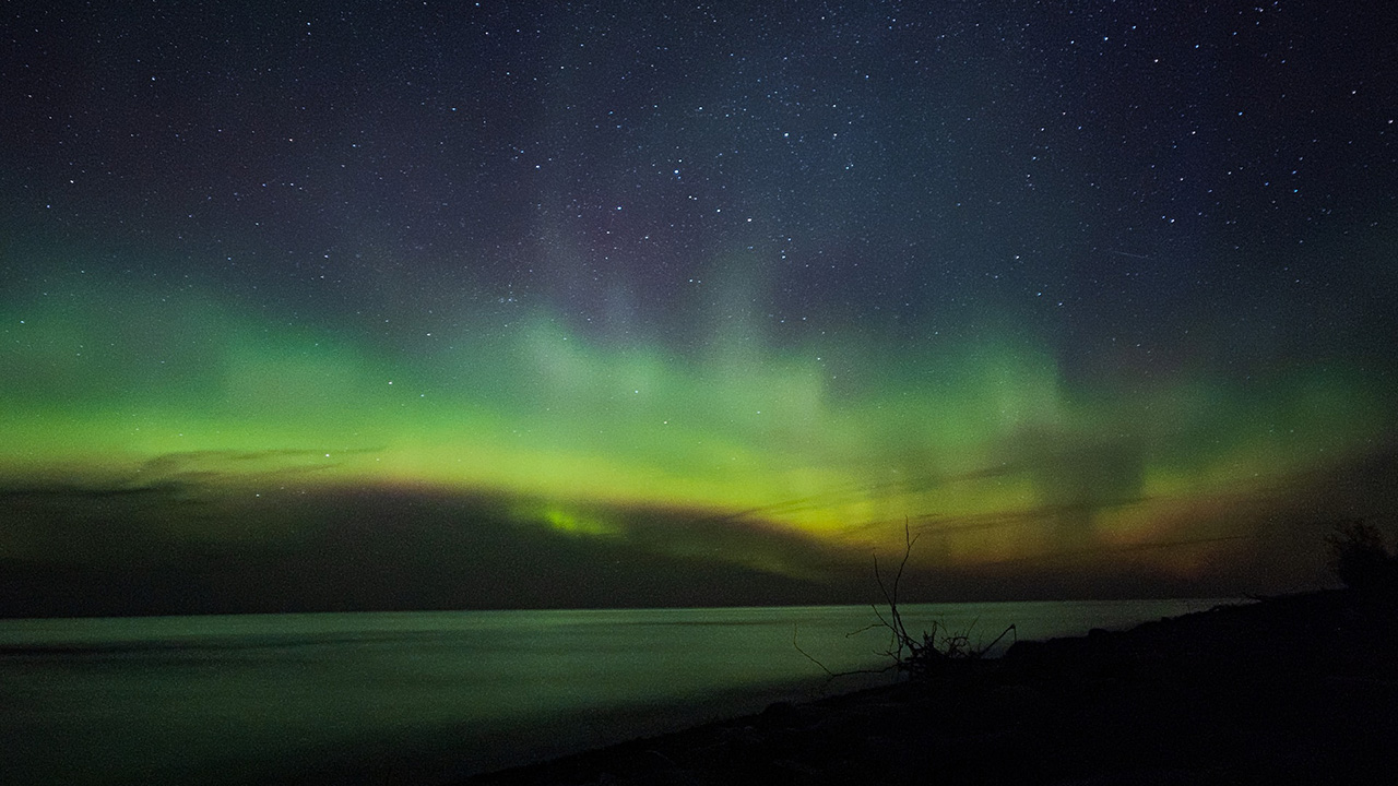Michigan es un estado en el que se pueden ver auroras boreales.
