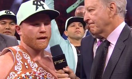 Saúl ‘Canelo’ Álvarez venció a Jaime Munguía por decisión unánime.