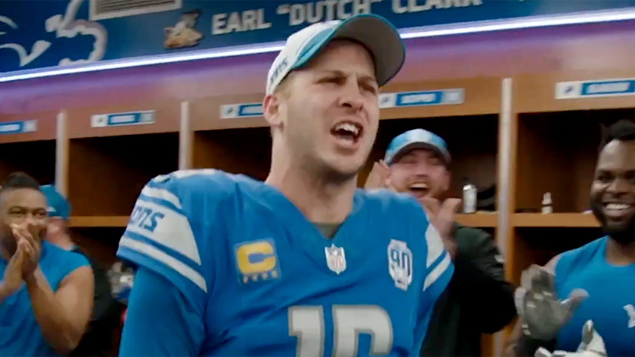 Jared Goff extendió su contrato con Detroit Lions por cuatro años.