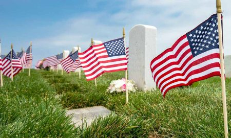 El Memorial Day se celebra el último lunes de mayo en los Estados Unidos.