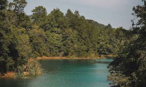Las Lagunas de Montebello son un paraíso en el estado de Chiapas, México.