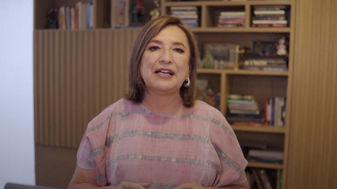 Xóchitl Gálvez se pronunció tras perder las elecciones presidenciales de México 2024.
