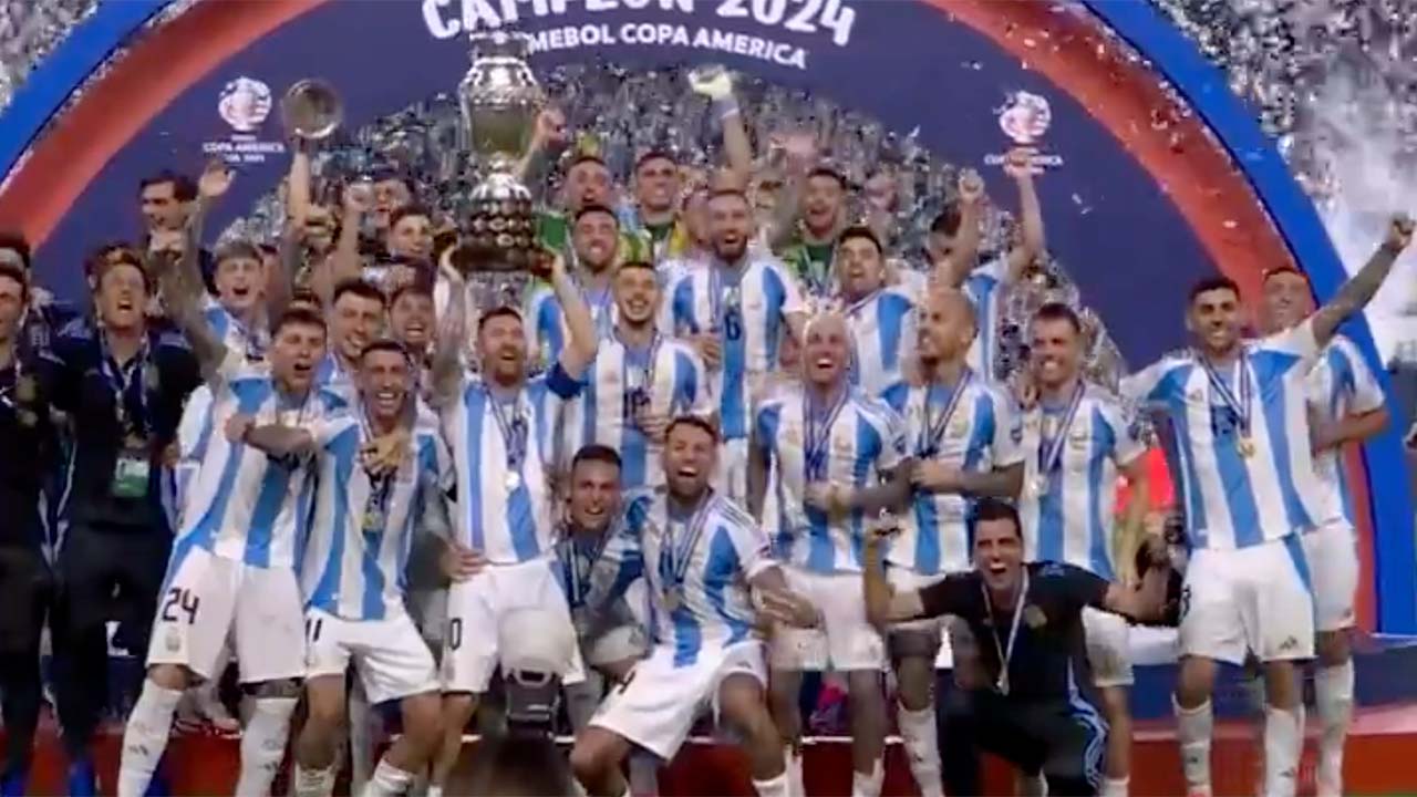 Argentina logró el bicampeonato de la Copa América tras vencer a Colombia en la final.