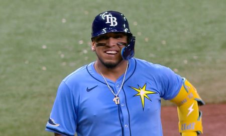 El mexicano Isaac Paredes fue seleccionado para participar en el MLB All-Star Game 2024.