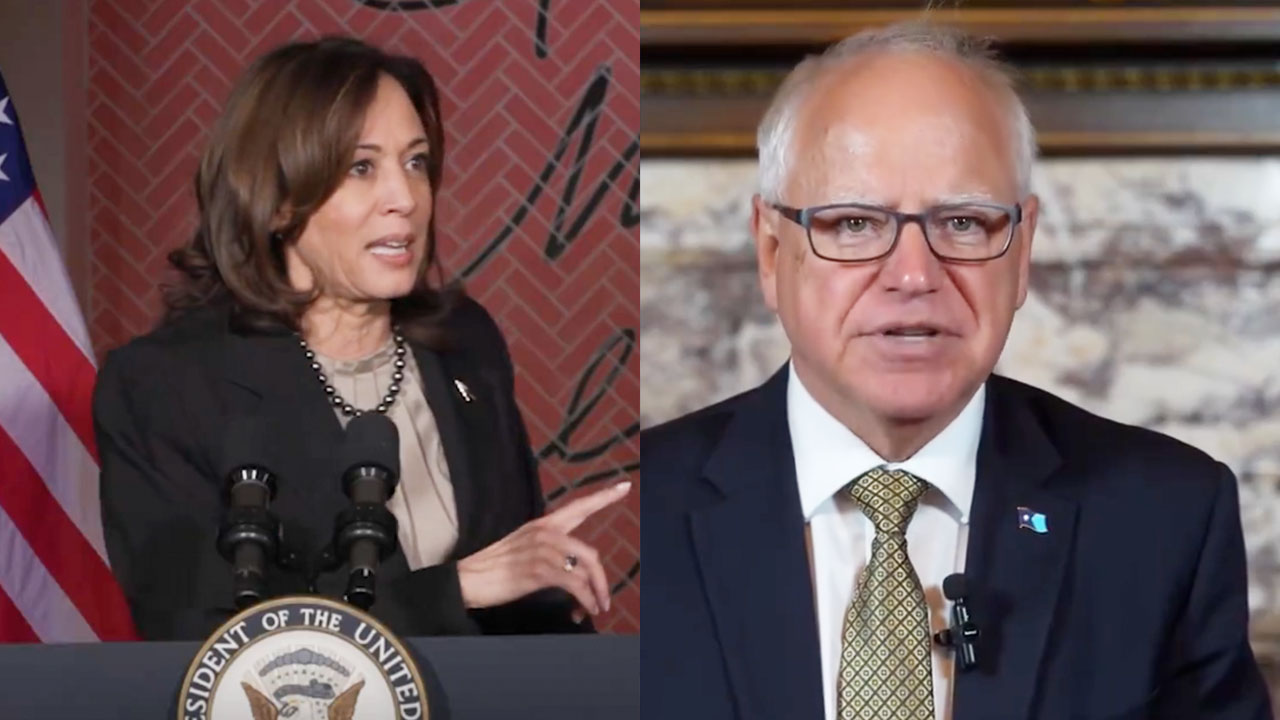 Kamala Harris nombró a Tim Walz como compañero de fórmula, en el Partido Demócrata.