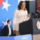 La candidata presidencial Kamala Harris visitará Detroit, Michigan, en el Labor Day 2024.