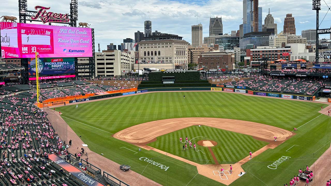 Los Tigres de Detroit jugarán solo seis series más en casa en la temporada 2024 de MLB.