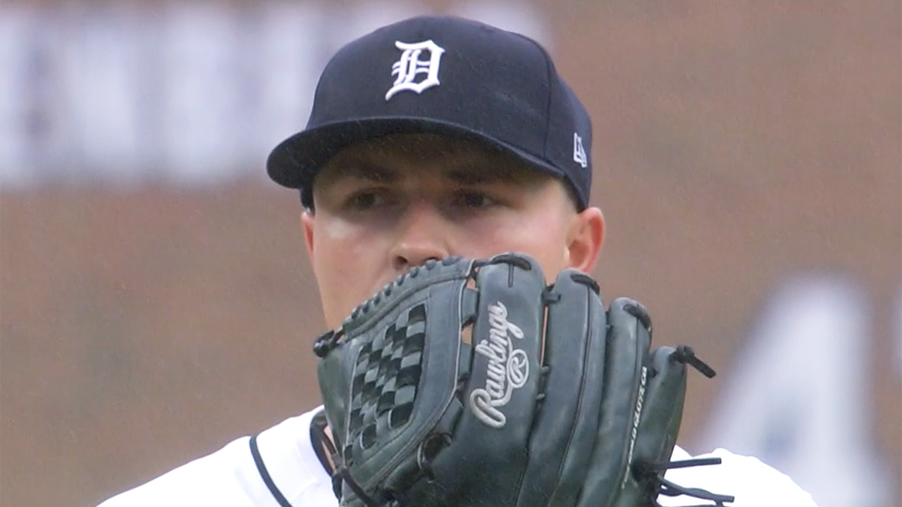 Tarik Skubal de los Detroit Tigers ganó la Triple Corona de pitcheo de Liga Americana en la temporada 2024 de MLB.