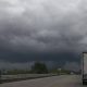 Un tornado se registró en Holly, Michigan, cerca de Metro Detroit, en pleno otoño.