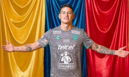 James Rodríguez llegó a la Liga MX para ser nuevo jugador en León.