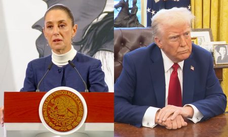 Claudia Sheinbaum y Donald Trump acordaron pausar los aranceles por un mes.
