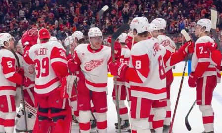 Los Detroit Red Wings alcanzaron los siete triunfos en fila en la temporada 2024-25 de NHL.