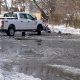 Casas, autos y aparatos fueron dañados con la gran inundación que sufrió SW Detroit debido a la rotura de una tubería principal.