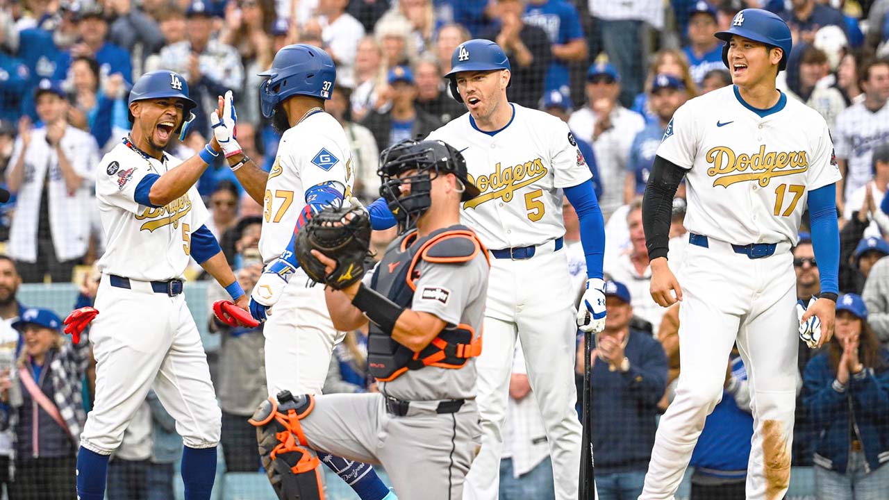 Los Detroit Tigers sufrieron una barrida ante Los Ángeles Dodgers en la primera serie de la temporada 2025 de MLB.