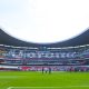 El Estadio Azteca de la Ciudad de México pasó a llamarse Estadio Banorte, mientras se mantiene en remodelación.