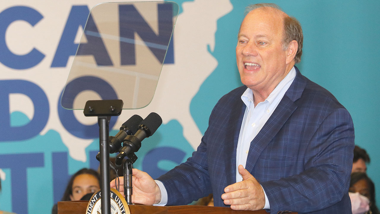 Mike Duggan pronunció su último discurso sobre el Estado de la Ciudad como alcalde de Detroit.