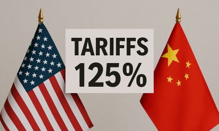 Donald Trump, el presidente de los Estados Unidos, anunció aranceles de hasta el 125% a China.