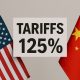 Donald Trump, el presidente de los Estados Unidos, anunció aranceles de hasta el 125% a China.