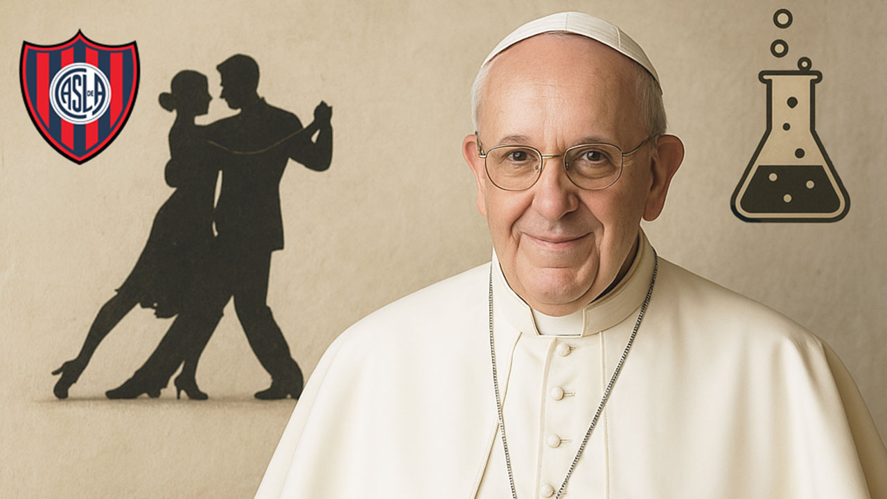 El Papa Francisco disfrutó de varias pasiones durante su vida, como el futbol, el tango, la química y la literatura.