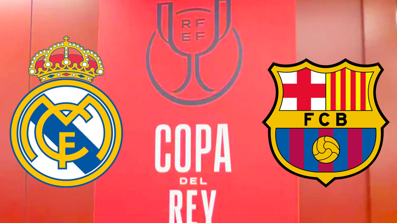 El Real Madrid y el Barcelona jugarán la final de la Copa del Rey 2024-25, por lo que será un Clásico Español.