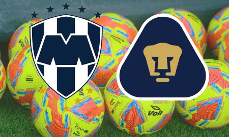 Rayados de Monterrey vs Pumas UNAM en el Play-In del Clausura 2025 de Liga MX.