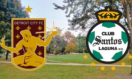 Los futbolistas de Detroit City FC y Santos Laguna visitarán el Clark Park de SW Detroit para un evento comunitario con aficionados, previo a su partido amistoso.