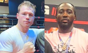 Saúl ‘Canelo’ Álvarez y Terence Crawford se enfrentan en el ring este fin de semana.