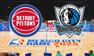 Los Detroit Pistons y los Dallas Mavericks se enfrentarán en el NBA Mexico City Game 2025, en la Arena CDMX.
