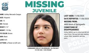 La Policía de Detroit busca a Ashley Mercado-Cangas, adolescente hispana que desapareció en SW Detroit.