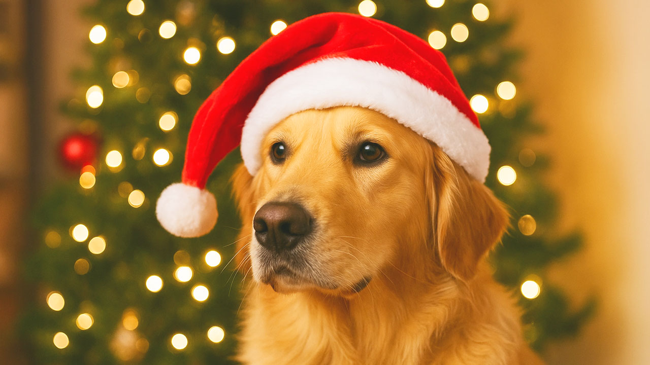 Algunos adornos navideños pueden ser peligrosos para las mascotas.