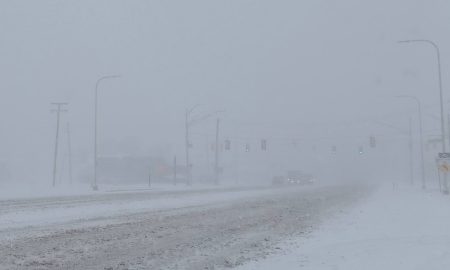Un accidente entre múltiples vehículos se registró en la autopista I-75 de Detroit durante una ráfaga de nieve intensa.