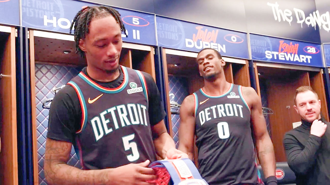 Los Detroit Pistons se convirtieron en el segundo equipo en celebrar 20 triunfos en la temporada 2025-26 de NBA.