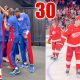 Los Detroit Pistons y los Detroit Red Wings llegaron a 30 triunfos y lideran sus respectivas ligas.