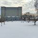 Detroit cubierto de nieve, en medio de temperaturas de frío extremo.