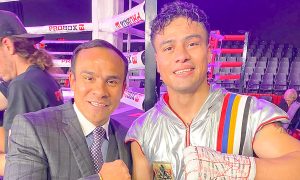 El guatemalteco Lester Martínez se convirtió en campeón interino y alargó su invicto.