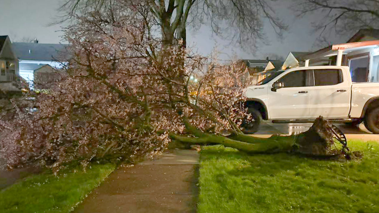 Dos tornados se registraron en el sureste de Michigan, en Melvindale-Lincoln Park, del condado de Wayne, y en Ann Arbor, del condado de Washtenaw.