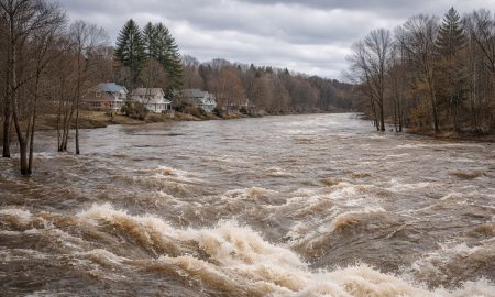 En comunidades del oeste de Michigan se emitieron órdenes de evacuación inmediata ante posibles inundaciones por altos niveles de agua en el río Muskegon.