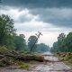Las ciudades de Van Buren Township y Belleville, de Metro Detroit, fueron afectadas por un tornado categoría EF-1.