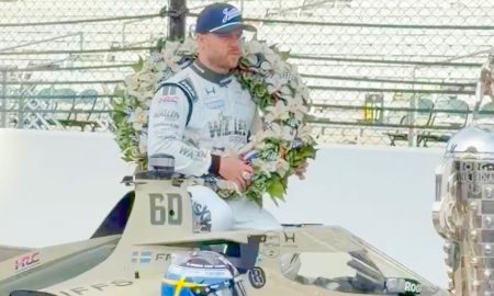 El sueco Felix Rosenqvist ganó la carrera del Indianapolis 500 por una diferencia de 0.023 segundos, previo al Detroit Grand Prix 2026.