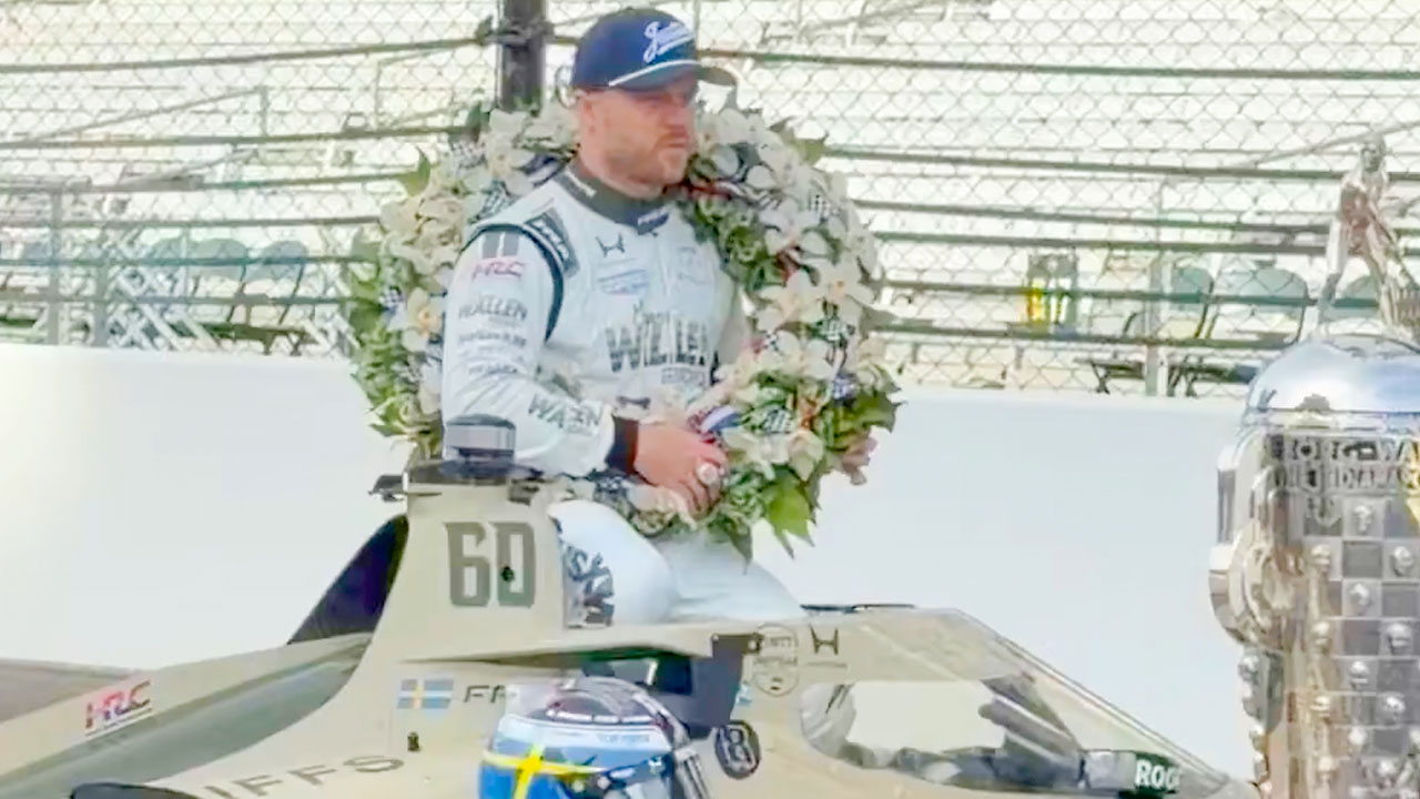 El sueco Felix Rosenqvist ganó la carrera del Indianapolis 500 por una diferencia de 0.023 segundos, previo al Detroit Grand Prix 2026.