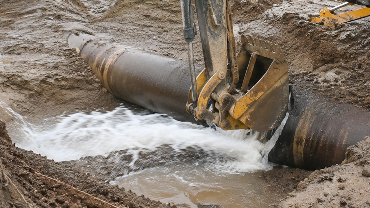 Una rotura de una tubería de agua principal en Metro Detroit afectó a Auburn Hills y otras ciudades del condado de Oakland.