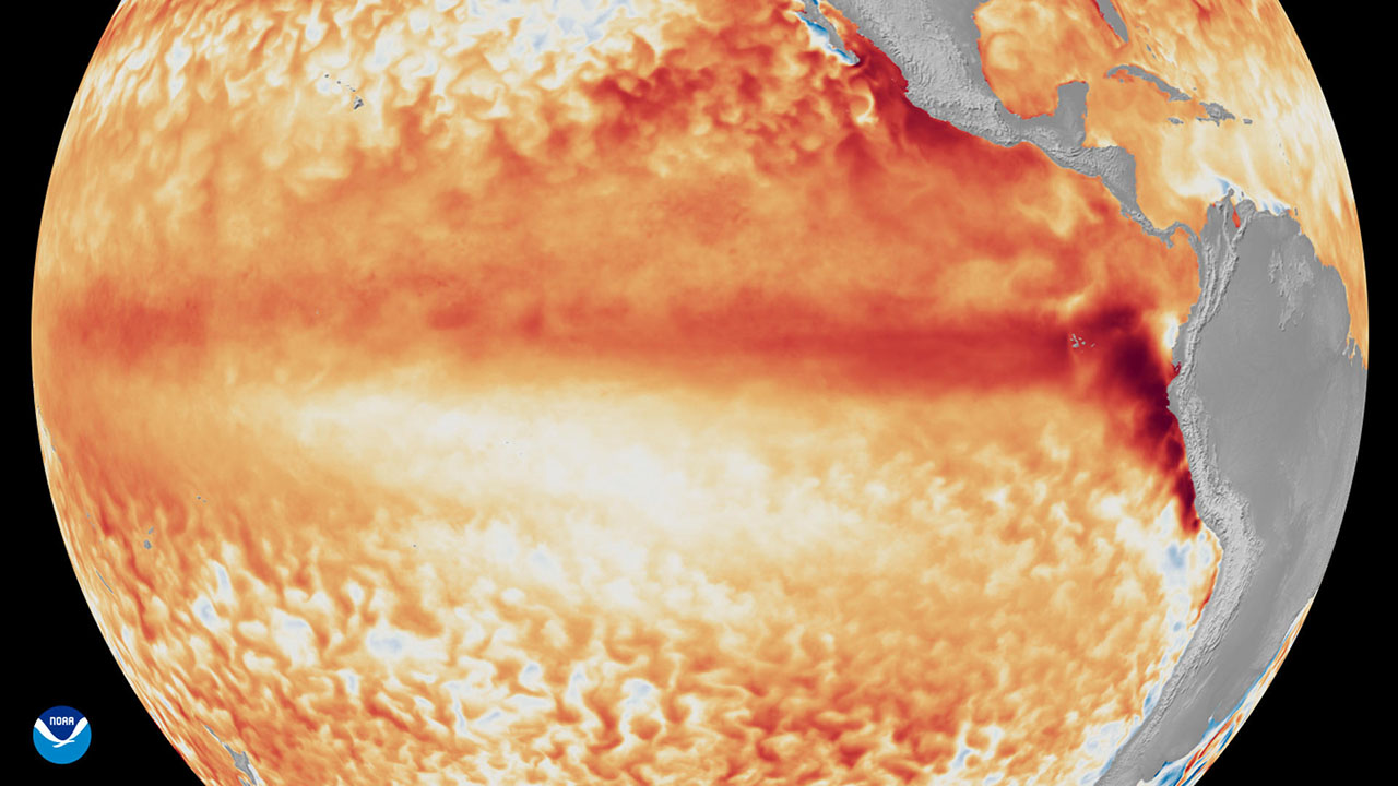 El fenómeno El Niño se forma en el Pacífico y afectará a Estados Unidos este año.