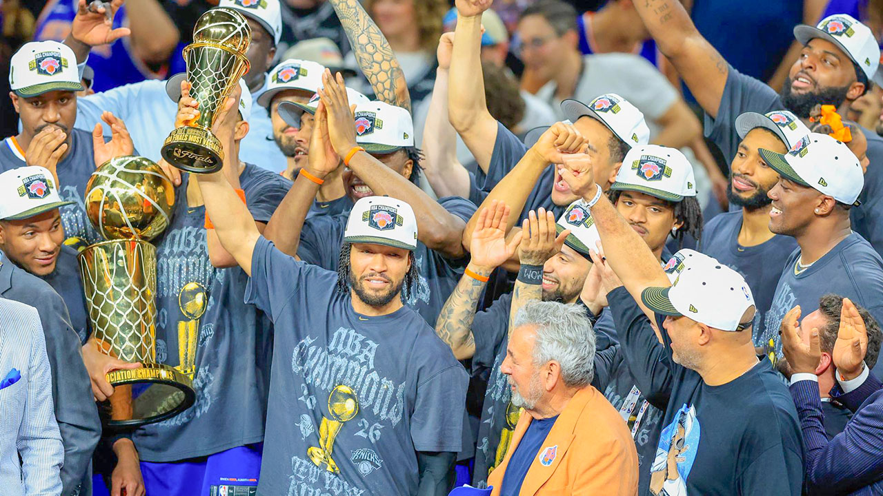Los New York Knicks se coronaron campeones de NBA y rompieron una sequía de 53 años sin títulos.