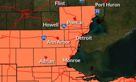 Las autoridades emitieron la primera alerta de calor del 2026 para Metro Detroit y gran parte del sureste de Michigan este miércoles 10 de junio.