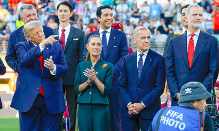 Claudia Sheinbaum, presidenta de México, platicó que fue invitada por Donald Trump a la final de la Copa Mundial 2026 en New York.