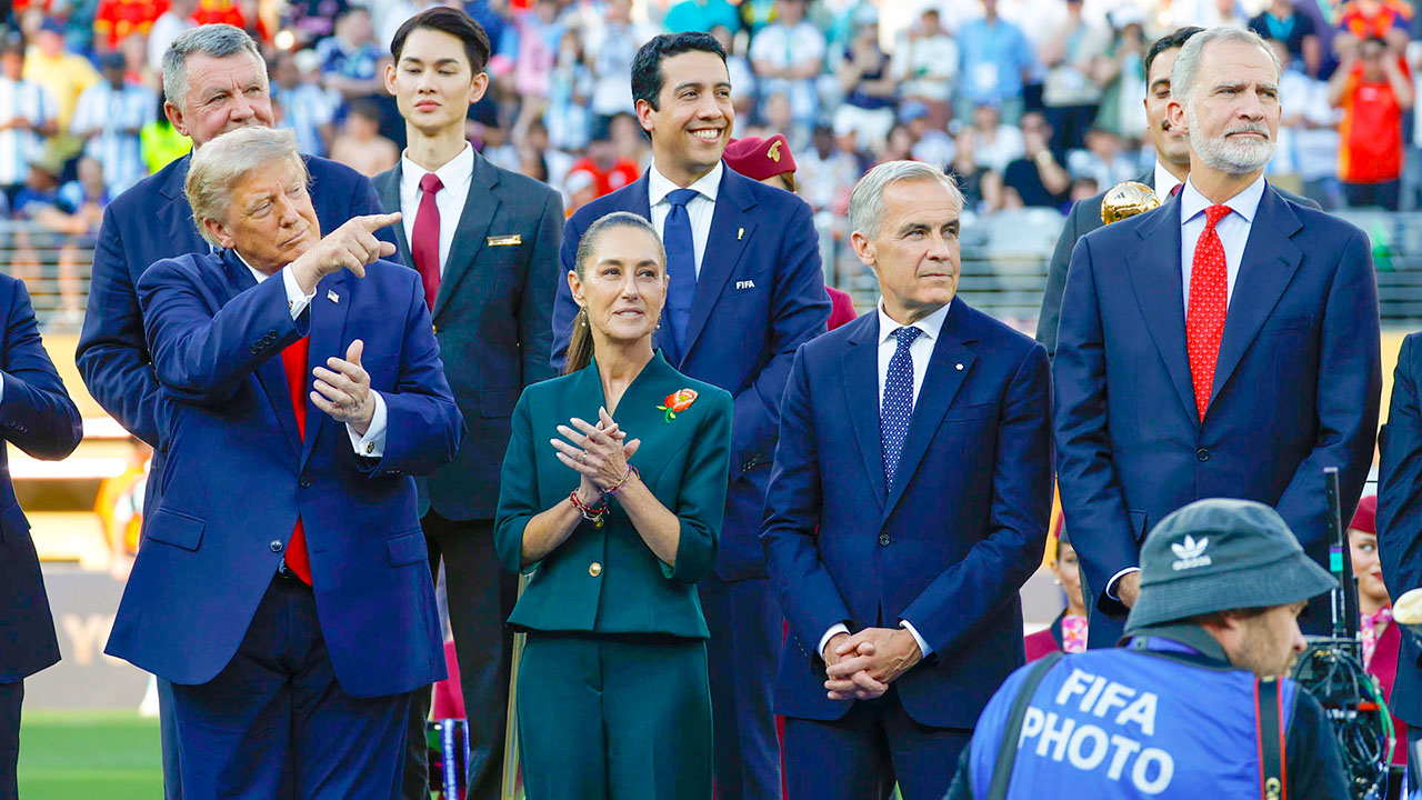 Claudia Sheinbaum, presidenta de México, platicó que fue invitada por Donald Trump a la final de la Copa Mundial 2026 en New York.