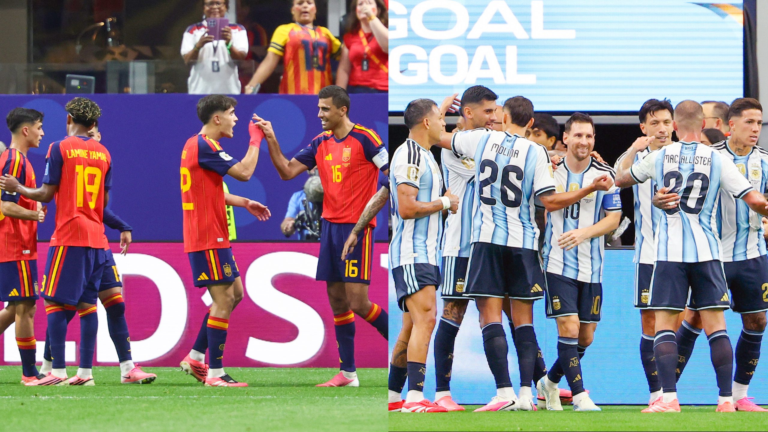 España y Argentina se enfrentarán en la gran final de la Copa Mundial 2026.