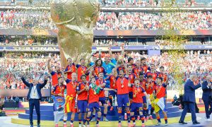 España se coronó campeón del mundo por segunda vez tras vencer a Argentina en la final de la Copa Mundial 2026.