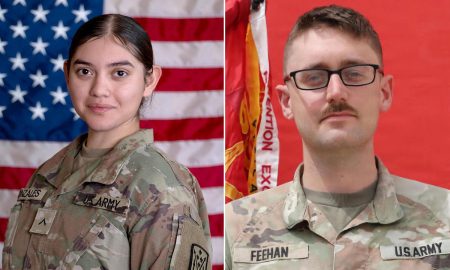 Isabella Gonzales, de 19 años, y Tyler James Feehan, de 25, son los dos militares estadounidenses que fallecieron tras un bombardeo iraní en Jordania.